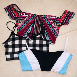 Swim top bundle size small